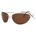 Eyekepper Pilot Rimless Titanium Polarized Sunglasses for Men and Women