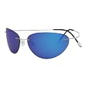 Eyekepper Pilot Rimless Titanium Polarized Sunglasses for Men and Women