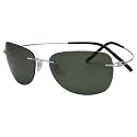 Eyekepper Pilot Rimless Titanium Polarized Sunglasses for Men and Women