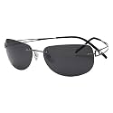 Eyekepper Pilot Rimless Titanium Polarized Sunglasses for Men and Women