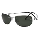 Eyekepper Pilot Rimless Titanium Polarized Sunglasses for Men and Women