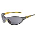Eyekepper TR90 Frame Bifocal Sports Sunglasses Baseball Running Fishing Driving Golf Softball Hiking Sunshine Readers (Pearly Grey, 2.50)