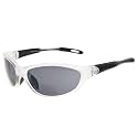 Eyekepper TR90 Frame Bifocal Sports Sunglasses Baseball Running Fishing Driving Golf Softball Hiking Sunshine Readers (Matte Transparent, 1.75)
