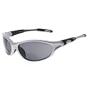 Eyekepper TR90 Frame Bifocal Sports Sunglasses Baseball Running Fishing Driving Golf Softball Hiking Sunshine Readers (Pearly Silver, 2.00)
