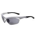 Eyekepper TR90 Sports Bifocal Sunglasses Baseball Running Fishing Driving Golf Softball Hiking Half-Rimless Reading Glasses (Pearly Silver, 3.50)