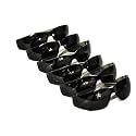 G &amp; F Products EyePro Safety Glasses, Impact-Resistant Goggles, UV Protection, Anti-Scratch, Ballistic-Resistant