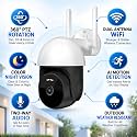Eyetech 6MP WiFi Dual Lens Outdoor PTZ