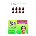 Eyetex Pallavi Sticker Bindi/Pottu|Gopi/Tilak|Aloe Vera &amp; Papaya Extracts|Breathable Non-Irritating Velvet Fabric|G11|Maroon|20 Flaps