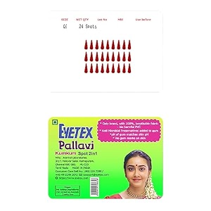 eyetex pallavi sticker bindipottugopitilakaloe vera amp papaya extractsbreathable non-irritating velvet fabricg6light maroon20 flaps