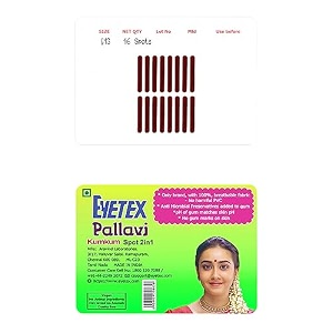 eyetex pallavi sticker bindipottugopitilakaloe vera amp papaya extractsbreathable non-irritating velvet fabricg13maroon20 flaps