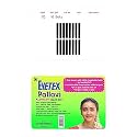 Eyetex Pallavi Sticker Bindi/Pottu|Gopi/Tilak|Aloe Vera &amp; Papaya Extracts|Breathable Non-Irritating Velvet Fabric|G13|Black|20 Flaps