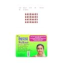 Eyetex Pallavi Sticker Bindi/Pottu|Gopi/Tilak|Aloe Vera &amp; Papaya Extracts|Breathable Non-Irritating Velvet Fabric|G3|Red|20 Flaps
