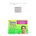 Eyetex Pallavi Sticker Bindi/Pottu|Gopi/Tilak|Aloe Vera &amp; Papaya Extracts|Breathable Non-Irritating Velvet Fabric|G5|Maroon|20 Flaps