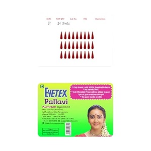 eyetex pallavi sticker bindipottugopitilakaloe vera amp papaya extractsbreathable non-irritating velvet fabricg7light maroon20 flaps