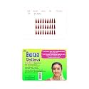 Eyetex Pallavi Sticker Bindi/Pottu|Gopi/Tilak|Aloe Vera &amp; Papaya Extracts|Breathable Non-Irritating Velvet Fabric|G7|Light Maroon|20 Flaps