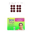 Eyetex Pallavi Sticker Kumkum (Round), P1 - Maroon, 20 Flaps,