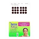 Eyetex Pallavi Sticker Kumkum (Round), P2A - Dark Maroon, 20 Flaps,