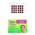 Eyetex Pallavi Sticker Kumkum (Round), P3 - Light Maroon, 20 Flaps,