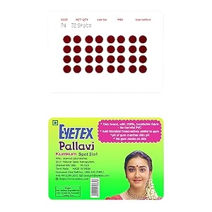 eyetex pallavi sticker bindipotturoundaloe vera amp papaya extractsbreathable non-irritating velvet fabricp4light maroon20 flaps