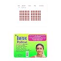 Eyetex Pallavi Sticker Kumkum (Round), P6 - Red, 20 Flaps,