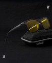 Eyewearlabs Night Vision Retro Square Sunglasses 56