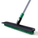 Eyliden Scrub Brush with Squeegee, Floor Deck Tile Bath Cleaning Scrubber