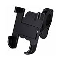 EYUVAA LABEL Heavy Metal Mobile Holder for Bikes | 360° Rotation Motorcycle Handlebar Bicycle Phone Mount Mobile Stand for Bike Ideal for Maps and GPS Navigation (Black)