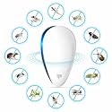 Eyvyn Ultrasonic Pest Repeller, Silent Electronic Pest Repellent Plug in Indoor Pest Control, Insect Mosquito Killer Machine, Mosquito Repellent for House,Lizard, Rat, Cockroach, Mosquito (Pack of 2)