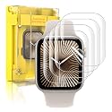 EZ-GLAZ 4 Pack for Apple Watch Series 11 10 Screen Protector 42mm