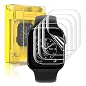 EZ-GLAZ-4 Pack for Apple Watch Series 11 10 Screen Protector 46mm