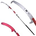 EZ Kut Professional Pole Saw 20’ Extendable - Manual Pole Saw for Tree Trimming. Branch Cutter with Double Hook for Branch Removal - Best Tree Pruner. Tree trimmer pole saw. Since 1988