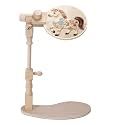 eZAKKA Adjustable Wooden Embroidery Hoop Stand with 6" Bamboo Hoop