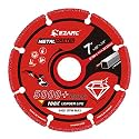 EZARC Diamond Cutting Wheel 7'' x 7/8 Inch for Metal, Cut Off Wheel with 5000+ Cuts on Rebar, Steel, Iron and INOX