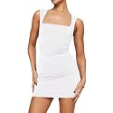 Ezbelle Women's Off The Shoulder Dress Summer Short Sleeve Casual Wedding