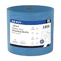 EZbrnd Heavy-Duty Cleaning Cloths Towels, Jumbo Roll, Blue Shop Towels, 475sheets/roll [X80]