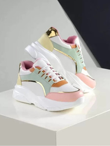 EZDEZARIO Girls Lace Sneakers