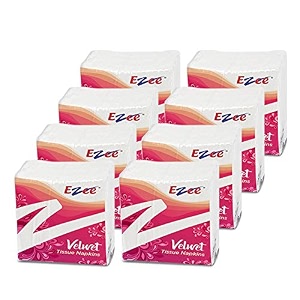 ezee tissue paper napkins - 50 pieces pack of 8