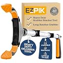 EZPIK Pro 40" Extended Grabber Reacher Tool for Elderly, Trash Hand Grabber Pickup Sticks for Seniors, Telescoping Extension Gripper Claw Pickup Tool, Hand Extension Magnetic Folding Tongs