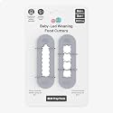 ezpz Baby-Led Weaning Food Cutters (2 pack in Pewter) - 6/9 Months +