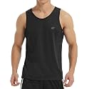 EZRUN Men's Quick Dry Workout Tank Top UPF 50+ Sweat-Wicking Gym Shirt