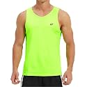 EZRUN Men's Quick Dry Workout Tank Top UPF 50+ Sweat-Wicking Gym Shirt