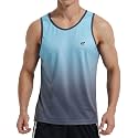 EZRUN Men's Quick Dry Workout Tank Top UPF 50+ Sweat-Wicking Gym Shirt