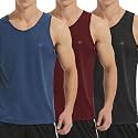 EZRUN Men's Quick Dry Workout Tank Top UPF 50+ Sweat-Wicking Gym Shirt