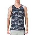 EZRUN Men's Quick Dry Workout Tank Top UPF 50+ Sweat-Wicking Gym Shirt