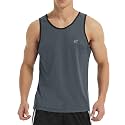 EZRUN Men's Quick Dry Workout Tank Top UPF 50+ Sweat-Wicking Gym Shirt