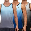 EZRUN Men's Quick Dry Workout Tank Top UPF 50+ Sweat-Wicking Gym Shirt