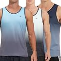 EZRUN Men's Quick Dry Workout Tank Top UPF 50+ Sweat-Wicking Gym Shirt