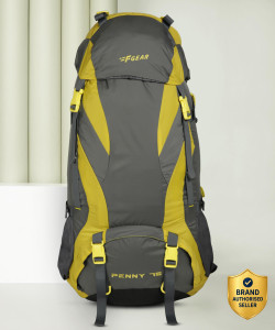 f gear penny rucksack  - 75 l yellow grey