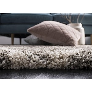 F R Creation Hand Woven Shaggy Carpet