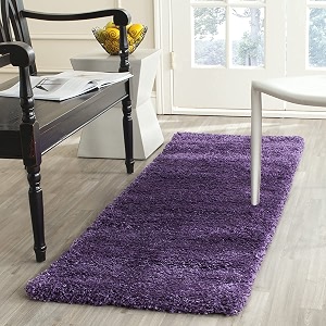 F R Creation Hand Woven Shaggy Carpet